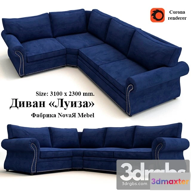 966782 - Sofa Louise Corner