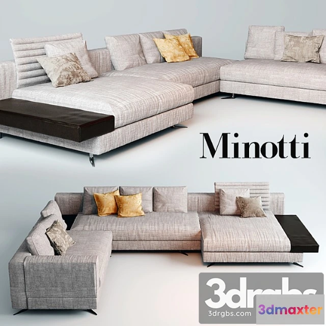 966840 - Sofa Minotti White