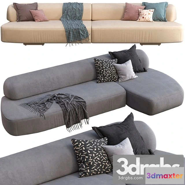 966868 - Sofa Moroso Gogan