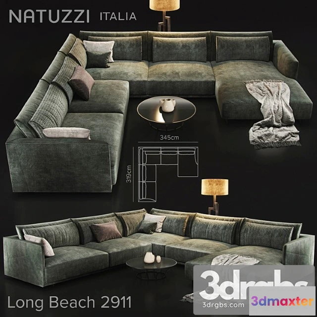 966900 - Sofa natuzzi longbeach 2911 2