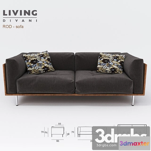 966996 - Sofa Rod