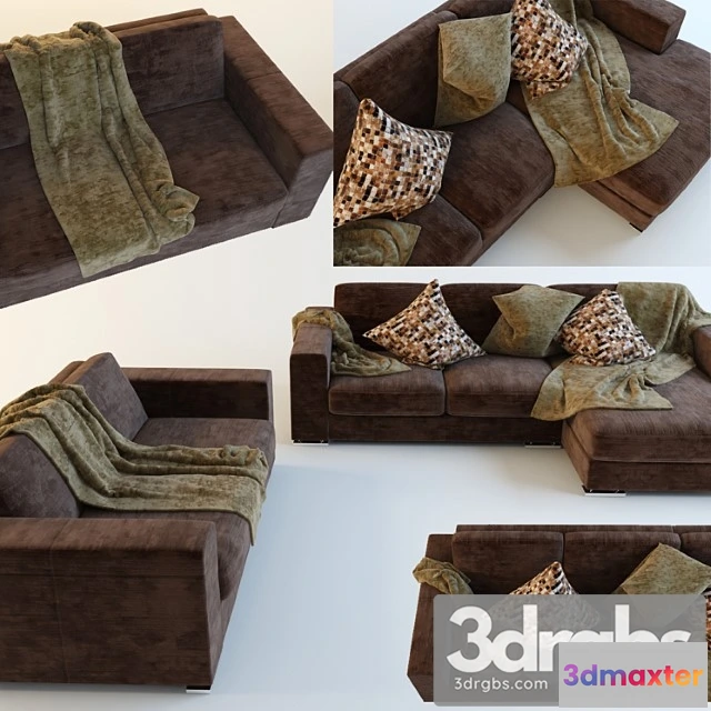 967116 - Sofa with cushions 2