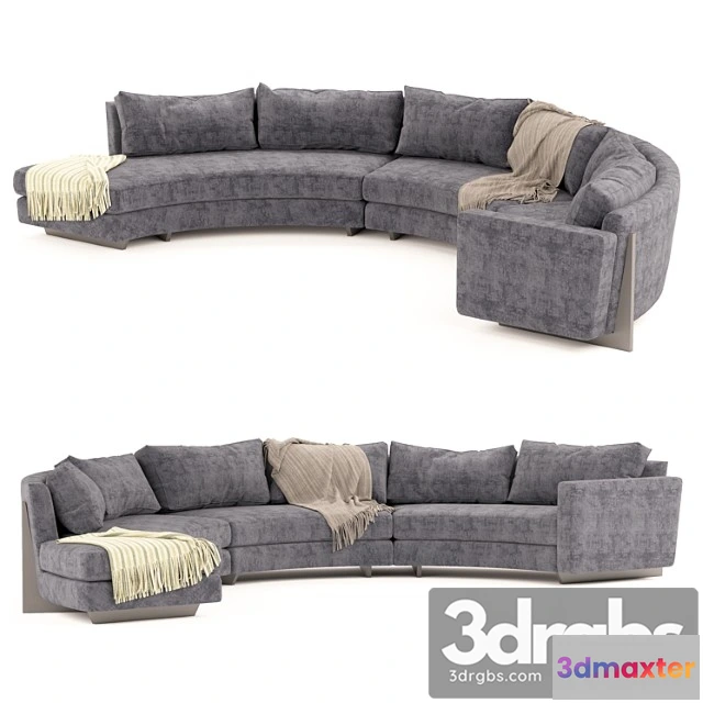 967350 - Thayer coggin round sofa 2