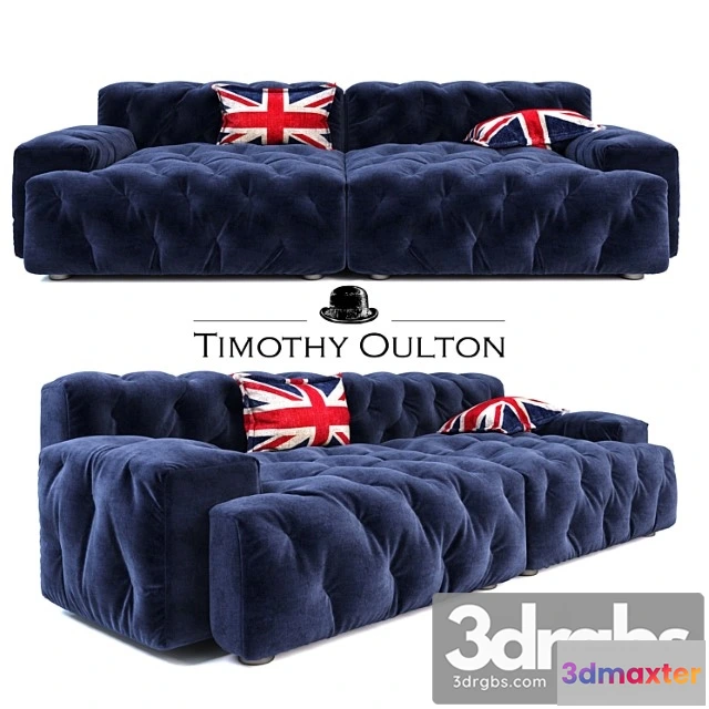 967442 - Timothy Oulton Pincushion Sectional Sofa