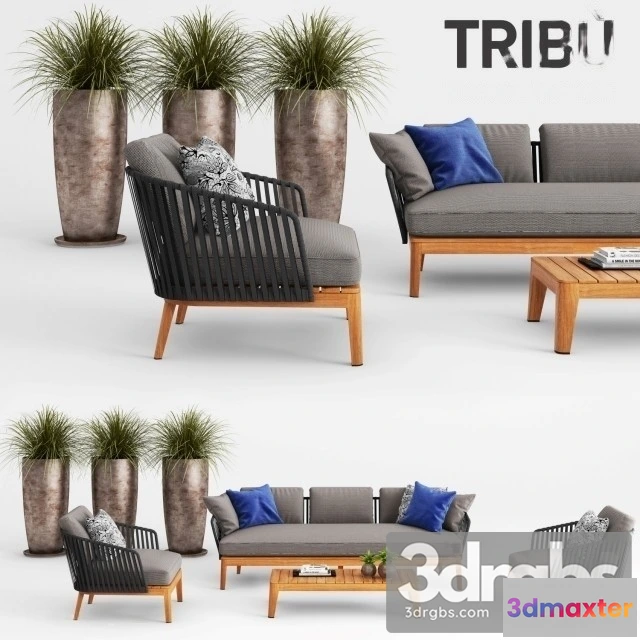 967498 - Tribu Mood Sofa Club Chair