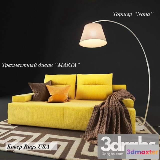 967510 - Triekhmiestnyi Divan Marta