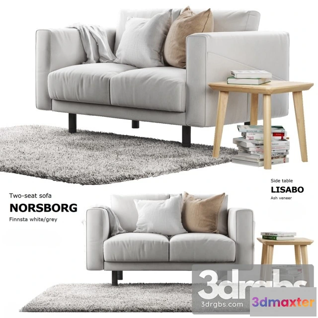 967552 - Two Seat Norsborg Sofa 01