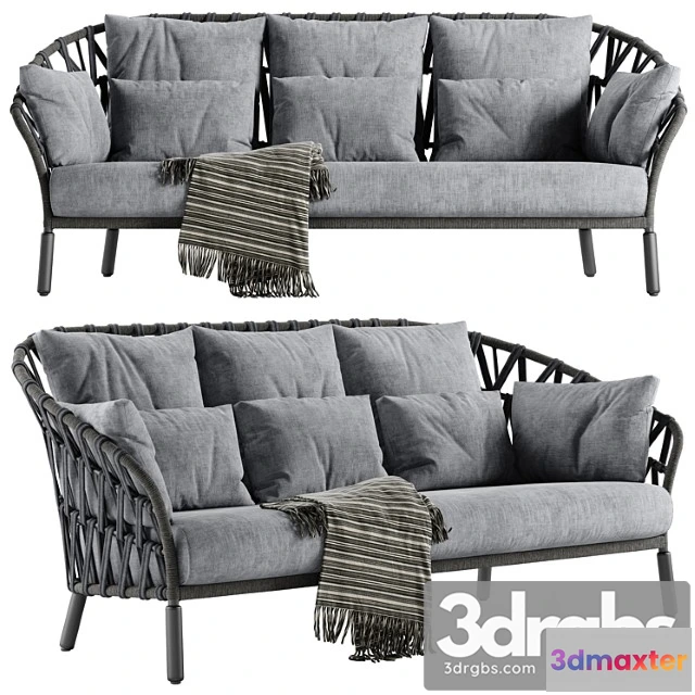 967598 - Varaschin Emma Cross Sofa