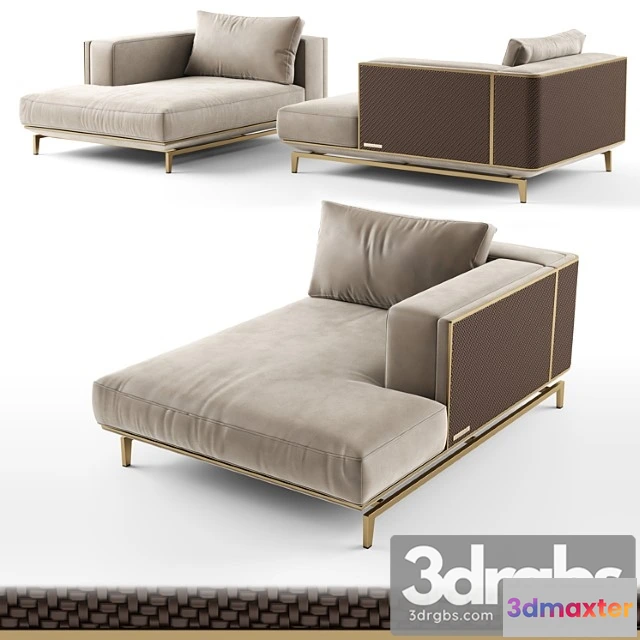 967680 - Visionnaire Backstage Chaise Longue