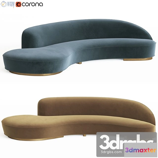 967748 - Vladimir kagan serpentine sofa 2