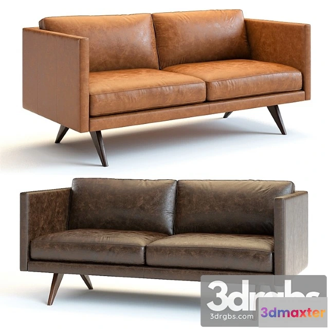 967782 - West Elm Brooklyn Leather Sofa