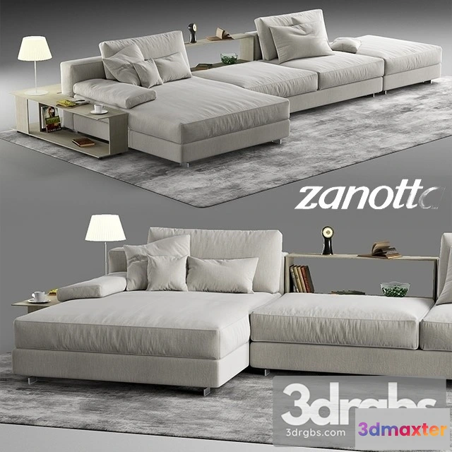 967898 - Zanotta Scott Sofa 01