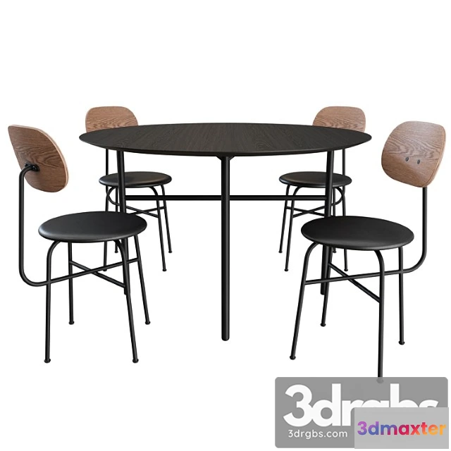 1037544 - Afteroom dining chair + snaregade table by menu