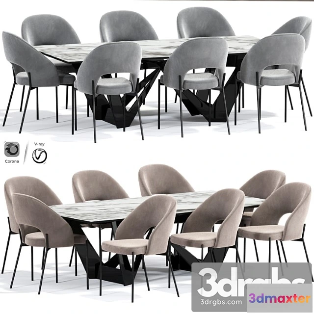 1037552 - Alice dining chair table