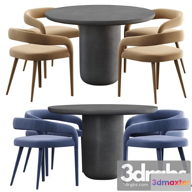 1037726 - Cb2 lisette chair and lola dining table