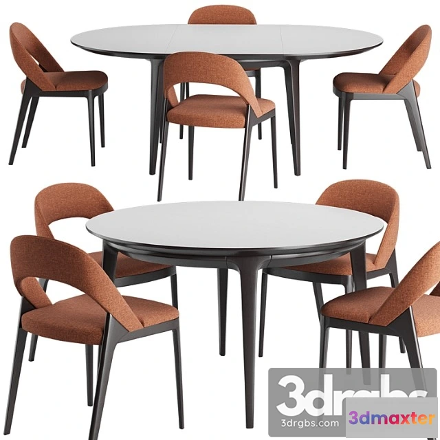 1037742 - Clamp table and chair