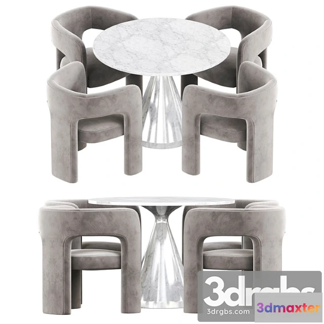 1038056 - Dunloe chair with table