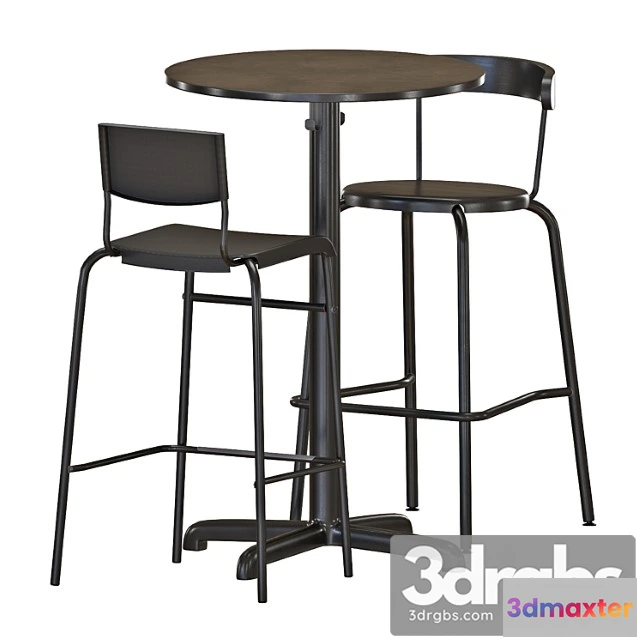 1038216 - Ikea stensele bar table and stools