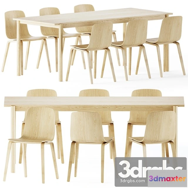 1038296 - Linear wood table by muuto