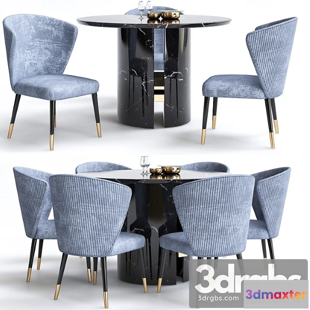 1038358 - Minotti chair and table - No.2