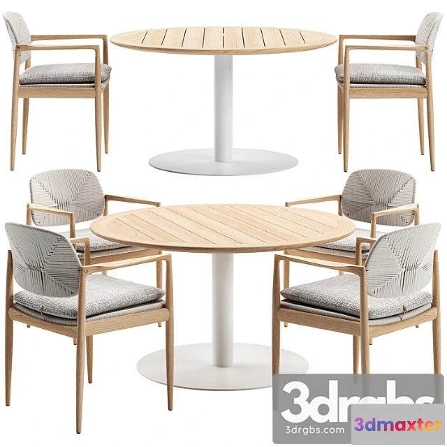 1038368 - Minotti outdoor dining set
