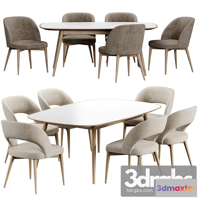 1038404 - Niff naff chair her 042 g table