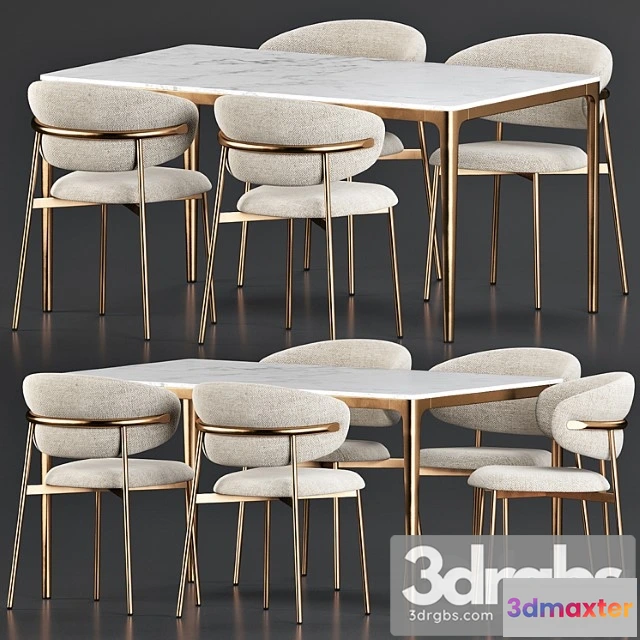 1038422 - Oleandro chair canto table dining set