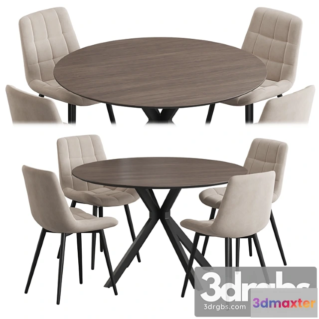 1038540 - Ralf table hoff chair dining set
