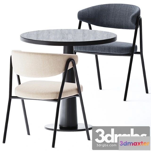 1038576 - Round table gray 39 by gervasoni