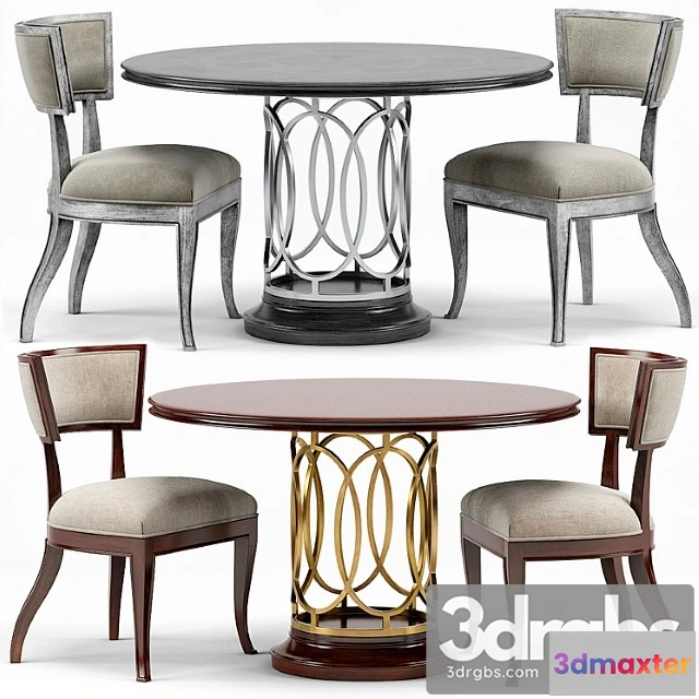 1038582 - Sabrina round dining table, sadowa dining chair
