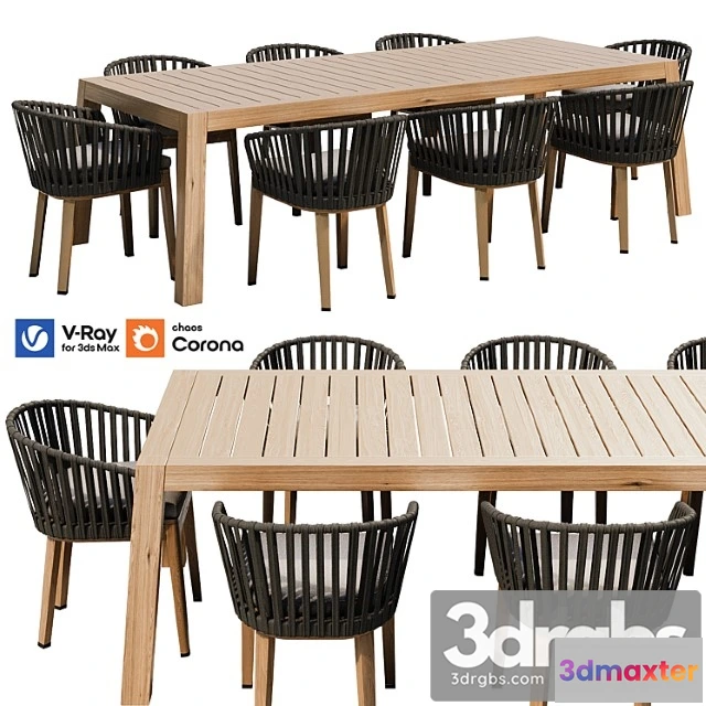 1038648 - Table and chair set 01
