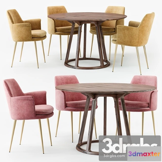 1038786 - West elm finley dining set