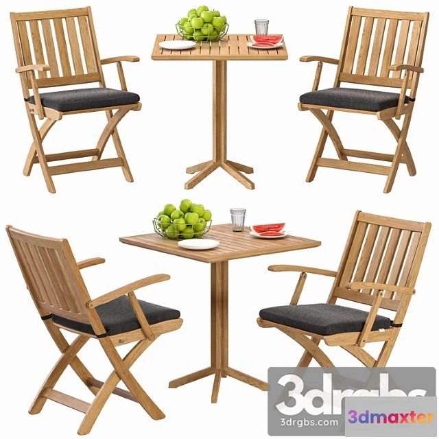 1038800 - Windsor Chair And Table By Solpuri