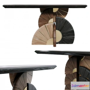 1220722 - Dining Table Set - 3D - 025