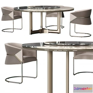 1262508 - Dining Table Set - 3D - 008