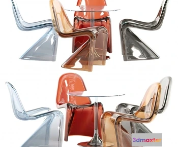 1262520 - Dining Table Set - 3D - 014