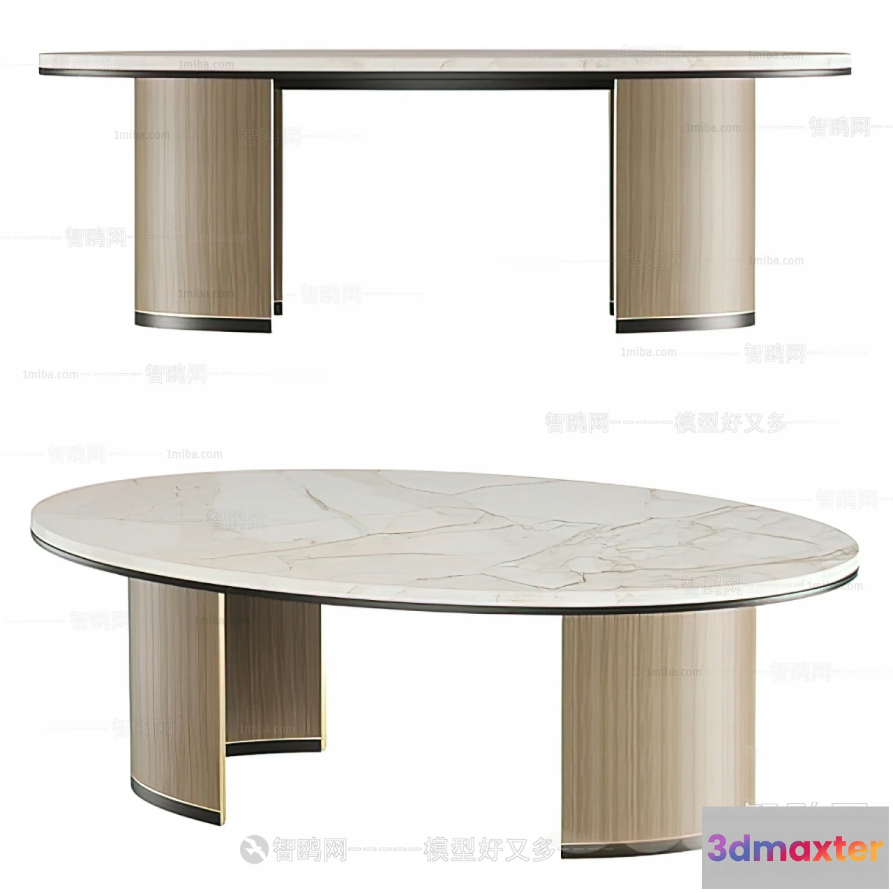 1262560 - Dining Table Set - 3D - 034