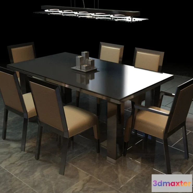1267287 - dining table from Salon 3D Max