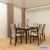 1272504 - Dining table 3D Max