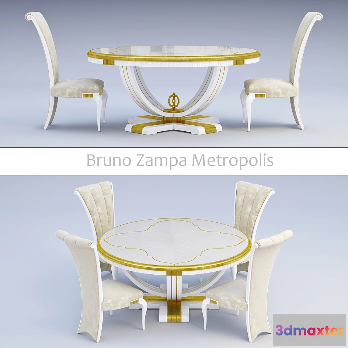1279252 - Round table Bruno Zampa 3D Max