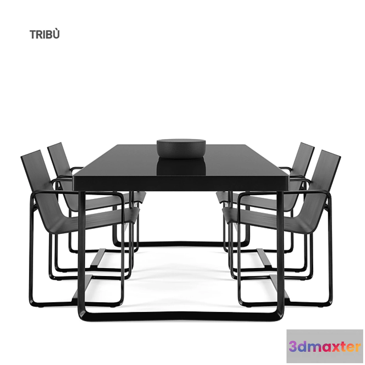 1280876 - Tribu Armchair Table 3D Max