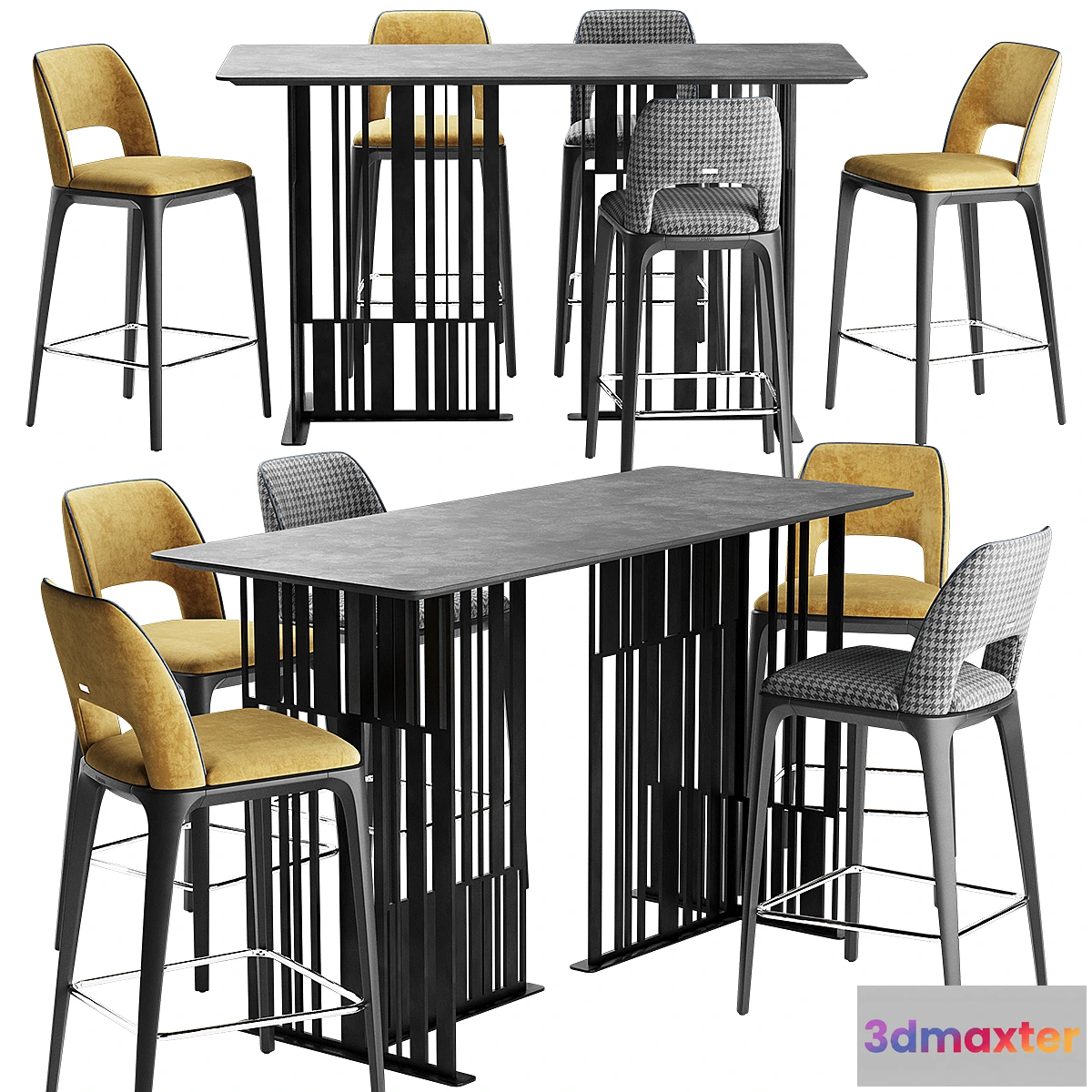1294680 - Play Furman Chair Bar Solo Table 3D Max