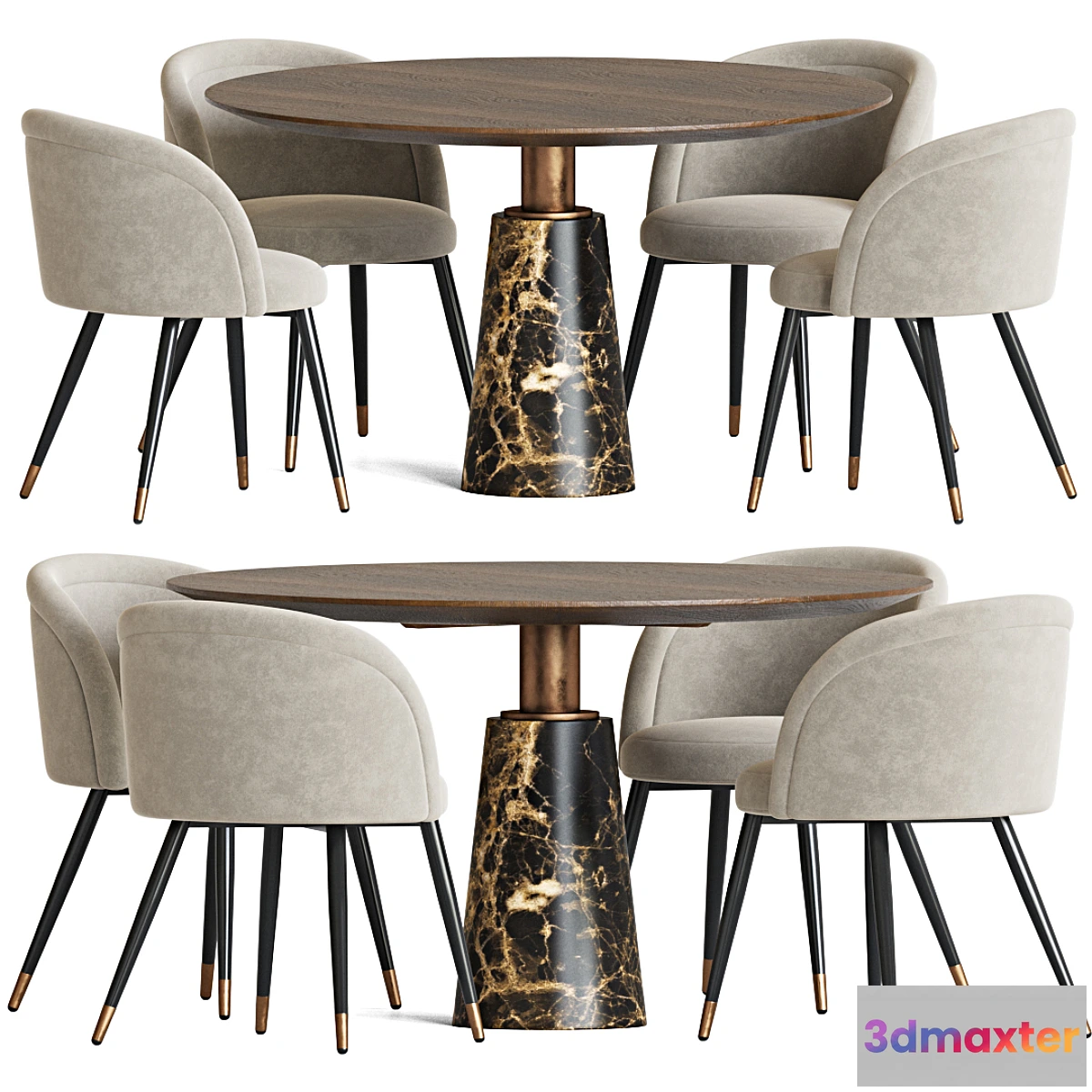 1299634 - Dining Set 36 3D Max