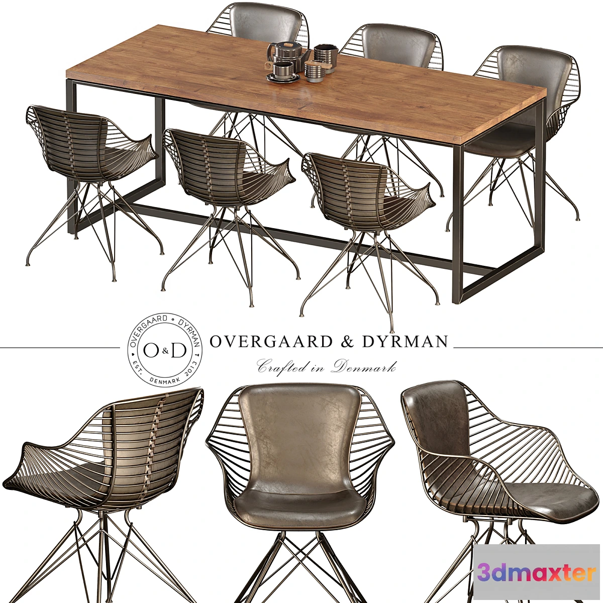 1300223 - WIRE CHAIR 3D Max