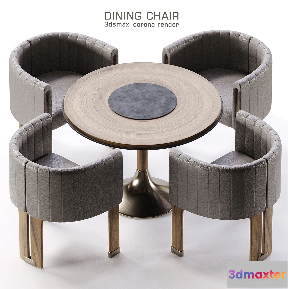 1305302 - dining chair - No.4 3D Max