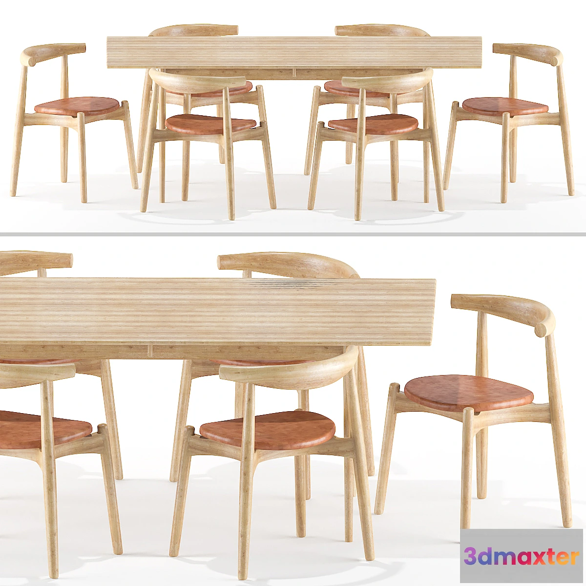 1307391 - Table Chair Set 06 3D Max