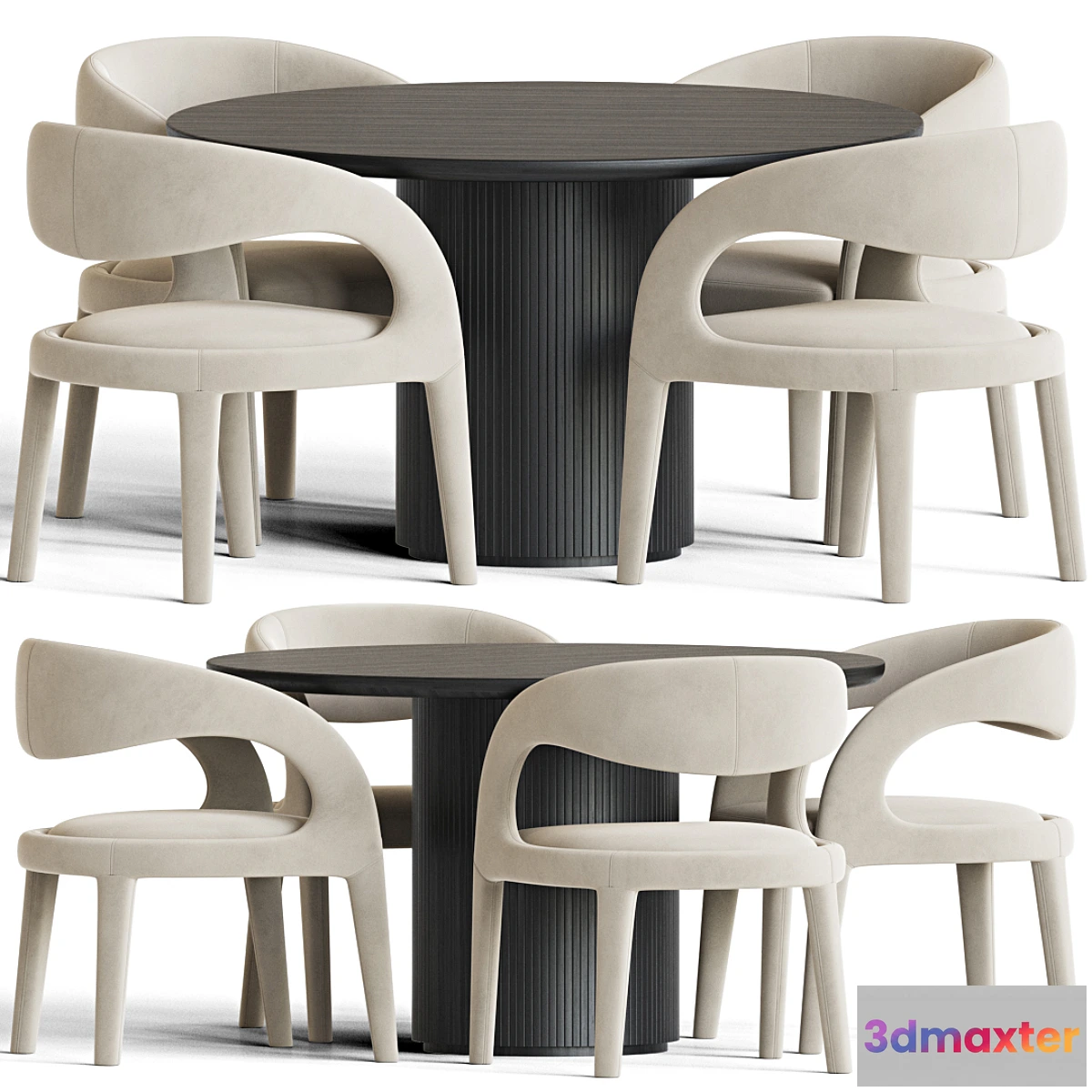1307862 - Dining Set 97 3D Max