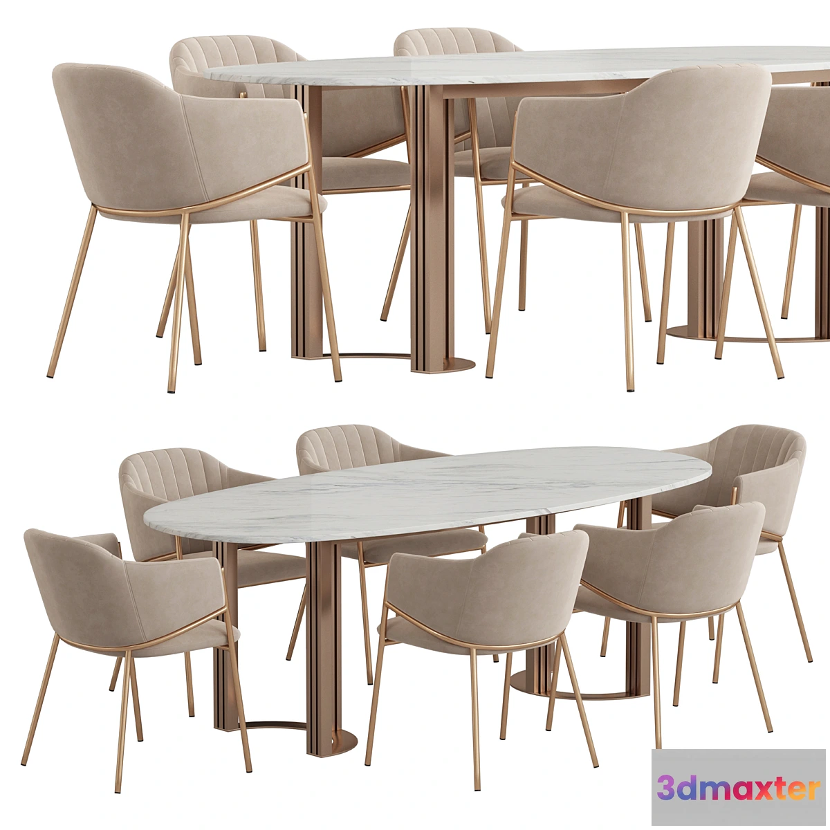 1312406 - Lord Dill Dining set - No.2 3D Max