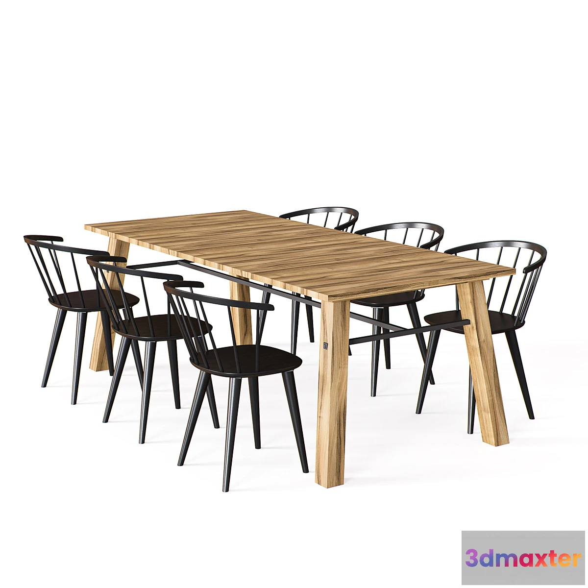 1313317 - Dining group - No.2 3D Max