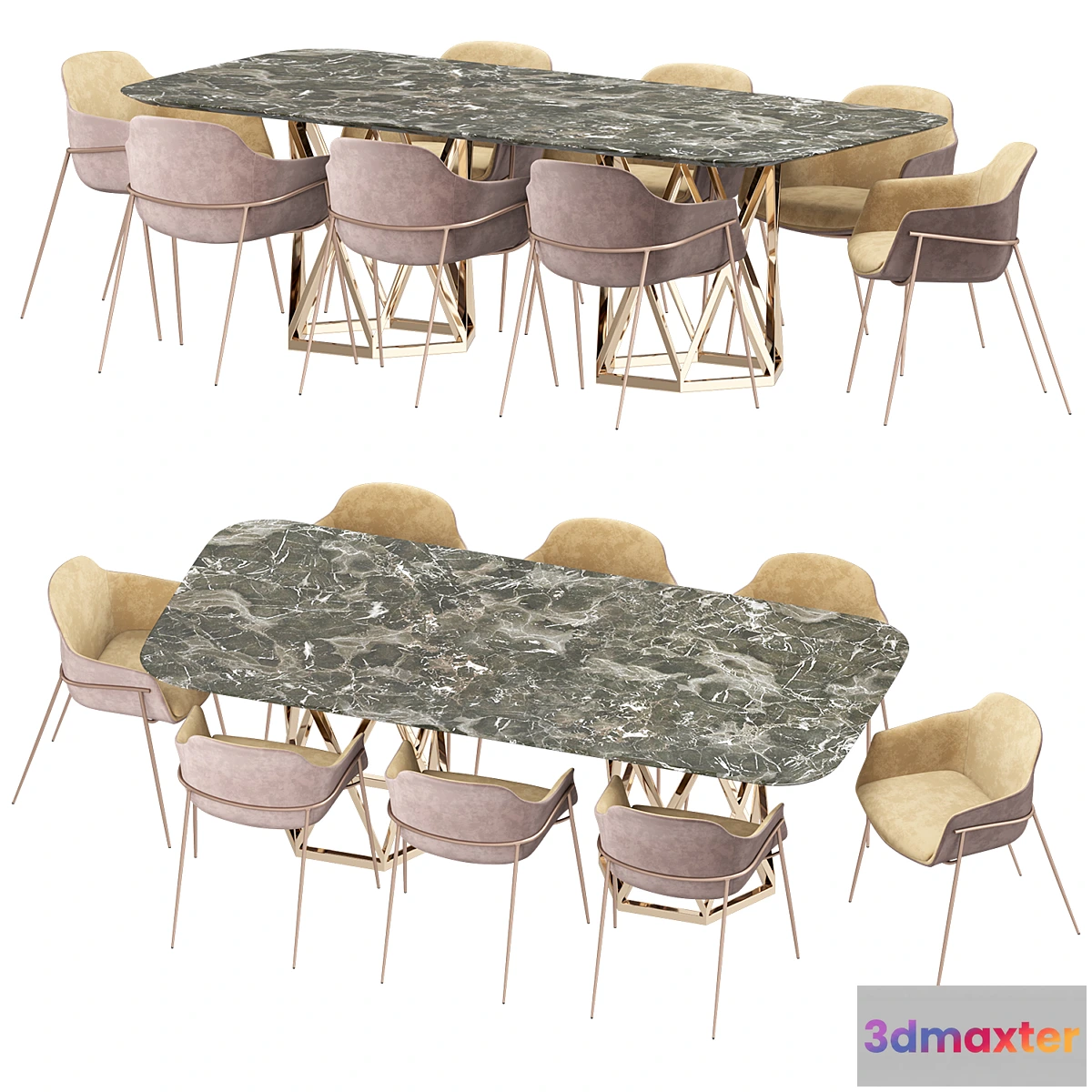 1323326 - Dining set - No.3 3D Max